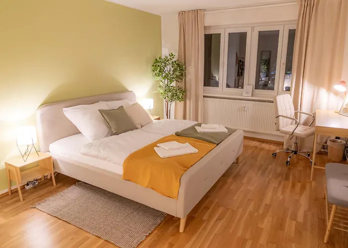 K15 Cozy, Unique & Spacious 3-room With Balcony Or Single By Lipa * Karlsruhe